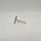 Bague 52 Bague fleur en or blanc et diamants 58 Facettes
