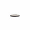 Bague 53 Demi-alliance - Bague en or blanc et diamants noirs 58 Facettes
