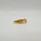 Bague 54 Bague en or jaune 18 carats sertie d’un diamant 58 Facettes