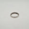 Bague 54 Bague en or blanc et diamants blancs et noirs 58 Facettes
