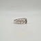 Bague 56 Bague en or blanc 18 carats et diamants 58 Facettes