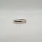 Bague 53 Demi-alliance en or blanc 18 carats et diamants 58 Facettes