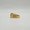Bague 54 Bague en or jaune 18 carats et diamants 58 Facettes