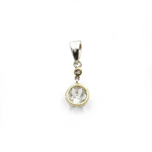 Pendentif Pendentif Ancien - Or, Platine & Diamants 58 Facettes 250374R