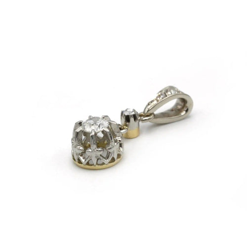Pendentif Pendentif Ancien - Or, Platine & Diamants 58 Facettes 250374R