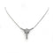 Collier Collier - Or blanc & 4,15 carats de Diamants 58 Facettes 250386R