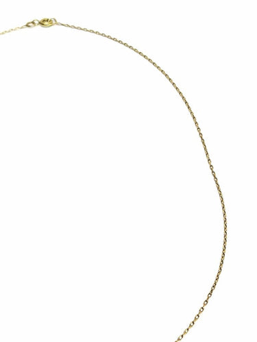 Collier Collier - Pendentif en porcelaine et diamant en or rose 18 carats 58 Facettes