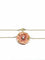 Collier Collier - Pendentif en porcelaine et diamant en or rose 18 carats 58 Facettes