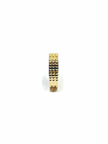 Bague 53.5 Alliance en or rose 18 carats pointe de diamant 58 Facettes