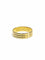 Bague 53.5 Alliance en or rose 18 carats pointe de diamant 58 Facettes