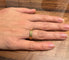 Bague 53.5 Alliance - Bague en or rose 18 carats pointe de diamant 58 Facettes