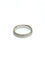 Bague 58 Alliance homme en or blanc 18 carats 58 Facettes