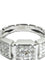 Bague 54 Didier Guerin - Bague en or blanc et diamants pavés 58 Facettes