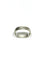 Bague 53 Alliance mixte en or blanc 18 carats 58 Facettes