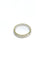 Bague 53 Alliance mixte en or blanc 18 carats 58 Facettes