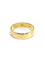 Bague 63 Alliance homme incurvée en or champagne 18 carats 58 Facettes