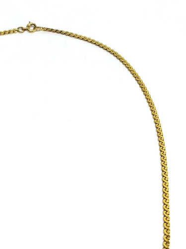 Collier Chaîne à mailles spirale en or jaune 18 carats 58 Facettes