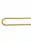Collier Chaîne à mailles spirale en or jaune 18 carats 58 Facettes