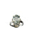 Bague 55 Bague en or blanc 18 carats sertie d’une aigue-marine 58 Facettes 598291