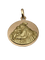 Pendentif Médaille religieuse - Pendentif en or jaune et rose 58 Facettes