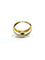 Bague 57 Bague en or jaune et blanc 18 carats avec saphir et diamants 58 Facettes 664056
