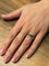 Bague 57 Bague en or jaune et blanc 18 carats avec saphir et diamants 58 Facettes 664056