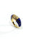 Bague 52 Bague en or 18 carats, lapis-lazuli et diamants 58 Facettes 87543