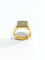 Bague 53 Bague chevalière en or rose 18 carats pavée de diamants 58 Facettes 934506