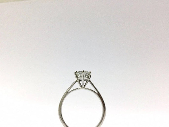 Bague 55 Mauboussin - Bague solitaire en platine et diamant 1,54 ct 58 Facettes