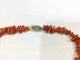 Collier Sautoir en corail rouge 58 Facettes