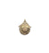 Pendentif Art déco - Médaillon photo en or rose 18 carats 58 Facettes