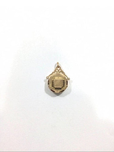 Pendentif Art déco - Médaillon photo en or rose 18 carats 58 Facettes