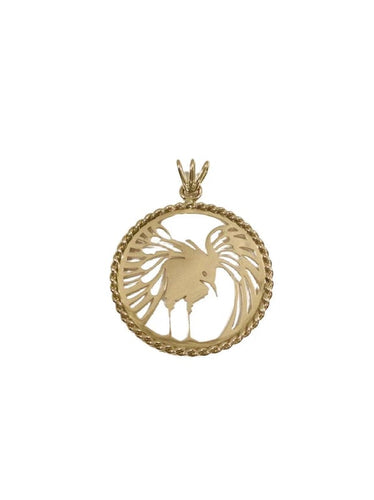 Pendentif Pendentif Phénix en or rose 18 carats 58 Facettes