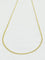 Collier Chaîne maille gourmette en or jaune 18 carats 58 Facettes 3053/1