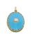 Pendentif Pendentif médaillon photo en or 18 carats, émail, perle et diamants 58 Facettes 3103/1
