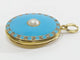 Pendentif Pendentif médaillon photo en or 18 carats, émail, perle et diamants 58 Facettes 3103/1