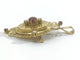 Pendentif Napoléon III - Pendentif-médaillon broche en or rose 18 carats 58 Facettes 3110/1
