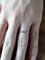 Bague 58 Alliance homme lisse en or blanc 18 carats 58 Facettes 2850/1