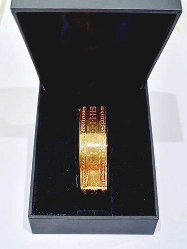 Bracelet Bracelet jonc Napoléon III en or rose 18 carats 58 Facettes 3077/1