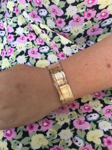 Bracelet Bracelet jonc Napoléon III en or rose 18 carats 58 Facettes 3077/1