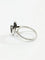 Bague 52 Bague en or blanc 18 carats avec diamants et saphirs 58 Facettes 1694/1