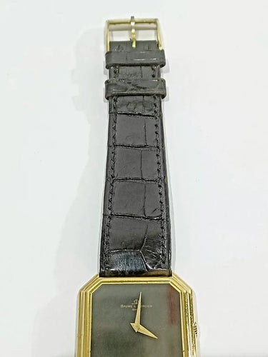 Montre Baume et Mercier - Montre femme en or jaune 18 carats 58 Facettes