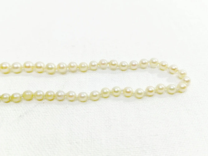 Collier Collier de perles de culture en or 18 carats 58 Facettes 3117