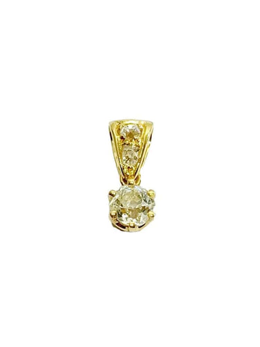 Pendentif Pendentif en or jaune 18 carats et diamants 58 Facettes