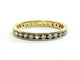 Bague 66.5 Alliance - Bague en or champagne 18 carats et diamants 58 Facettes