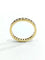Bague 66.5 Alliance - Bague en or champagne 18 carats et diamants 58 Facettes