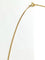Collier Chaîne gourmette en or rose 18 carats 58 Facettes