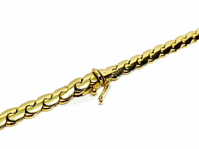 Collier Collier en or 18 carats 58 Facettes
