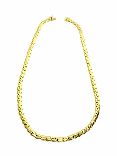 Collier Collier en or 18 carats 58 Facettes