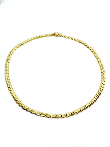 Collier Collier en or 18 carats 58 Facettes